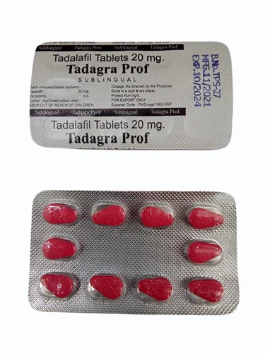 Tadaga Prof 20mg (Tadalafil Sublingual)