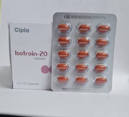 Isotroin 20 mg Capsule (Isotretinoin)
